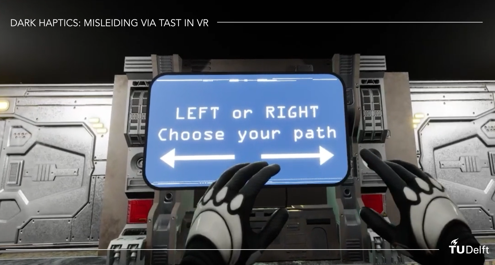 Dark Haptics: misleiding via tast in VR project image